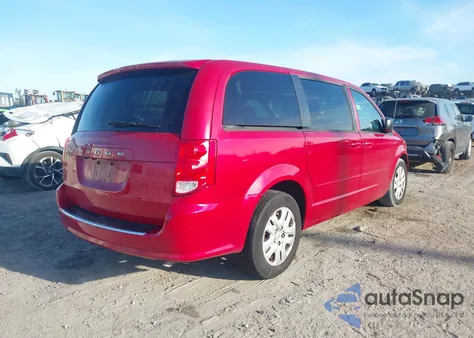 2016 Dodge Grand Caravan Se from USA, damaged, VIN 2C4RDGBG7GR153277